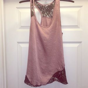 Mauve Razorback Top